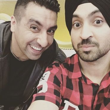 Dipps Bhamrah BBC Asian Network Radio Presenter Bhangra Punjabi Music Producer DJ Diljit Dosanjh
