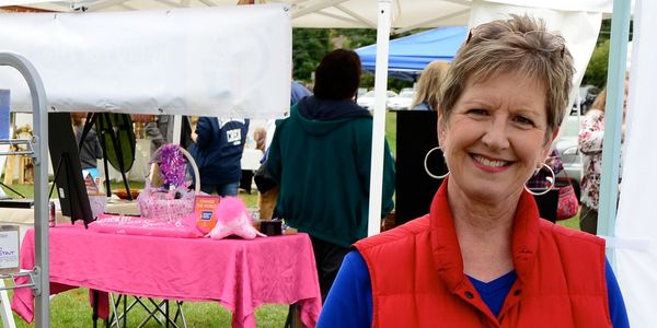 Soaps for Days owner Jill Boulrice at a craft fair