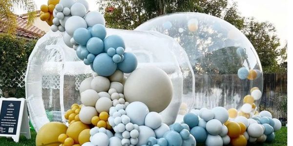 Custom party with ballon arches