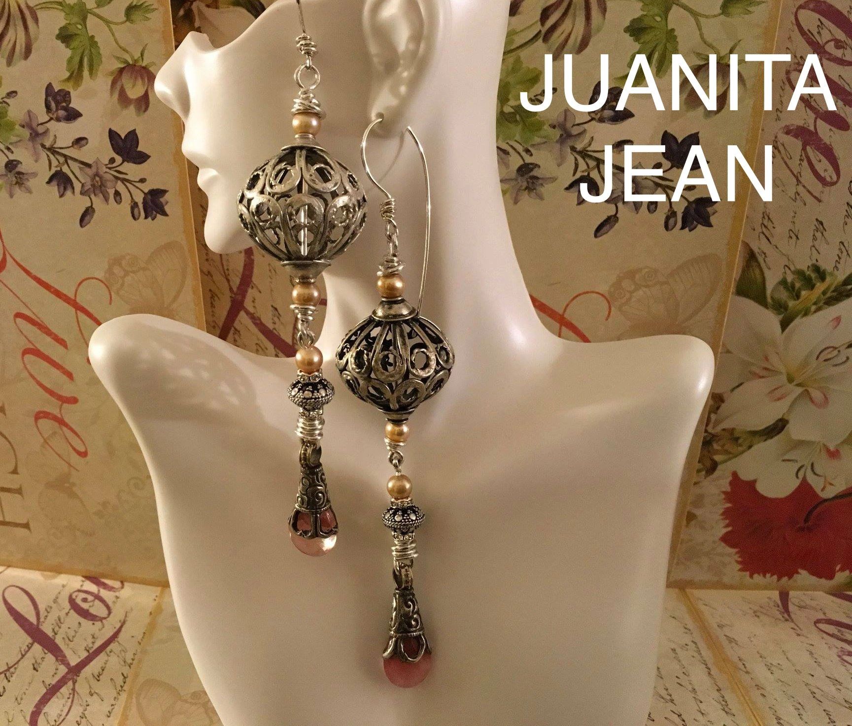 J. ANNA HUBBARD COLLECTION EARRING DESIGN. SOLD TO  CUSTOMER JUANITA JEAN