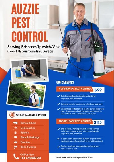 End of Lease Pest Control,Commercial & residential Pest control in Brisbane,Ipswich,Logan,Gold Coast