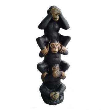Three Wise Monkeys, statue, bali, bali factory Outlet, 