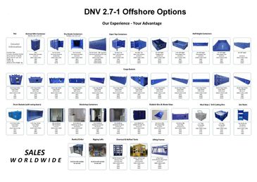 All offshore containers DNV 2.7-1