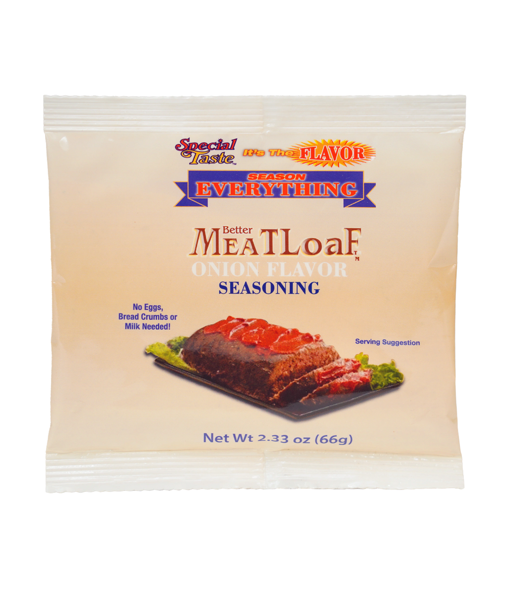 SPECIAL TASTE BETTER MEATLOAF ONION FLAVOR SEASONING (2.33oz4PACK))
