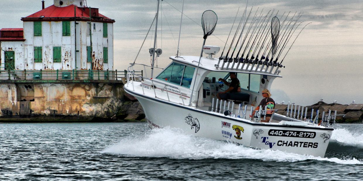 Lake Erie Fishing Charters - Charter fishing Lake Erie