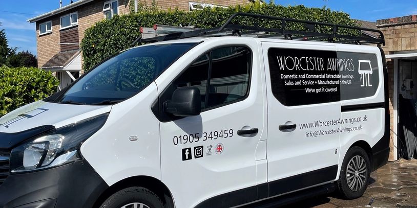 commercial shading solutions , bespoke patio awnings in Worcester and surrounding areas 