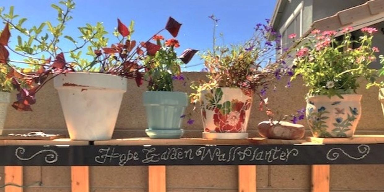 Hope Garden Wall Planter