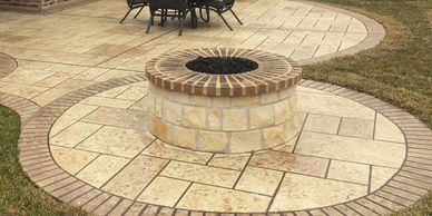 Houston Patios, Houston Stamped Concrete Patios, Concrete Overlay, Concrete Resurfacing.