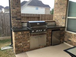 Houston Outdoor Kitchens, Outdoor Kitchens Houston. We service Houston, Katy, Fulshear and Richmond.