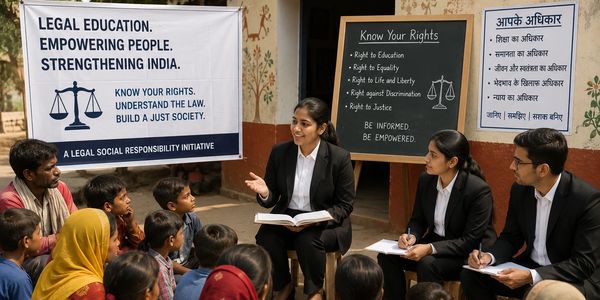 Legal education session empowering Indian community members.
