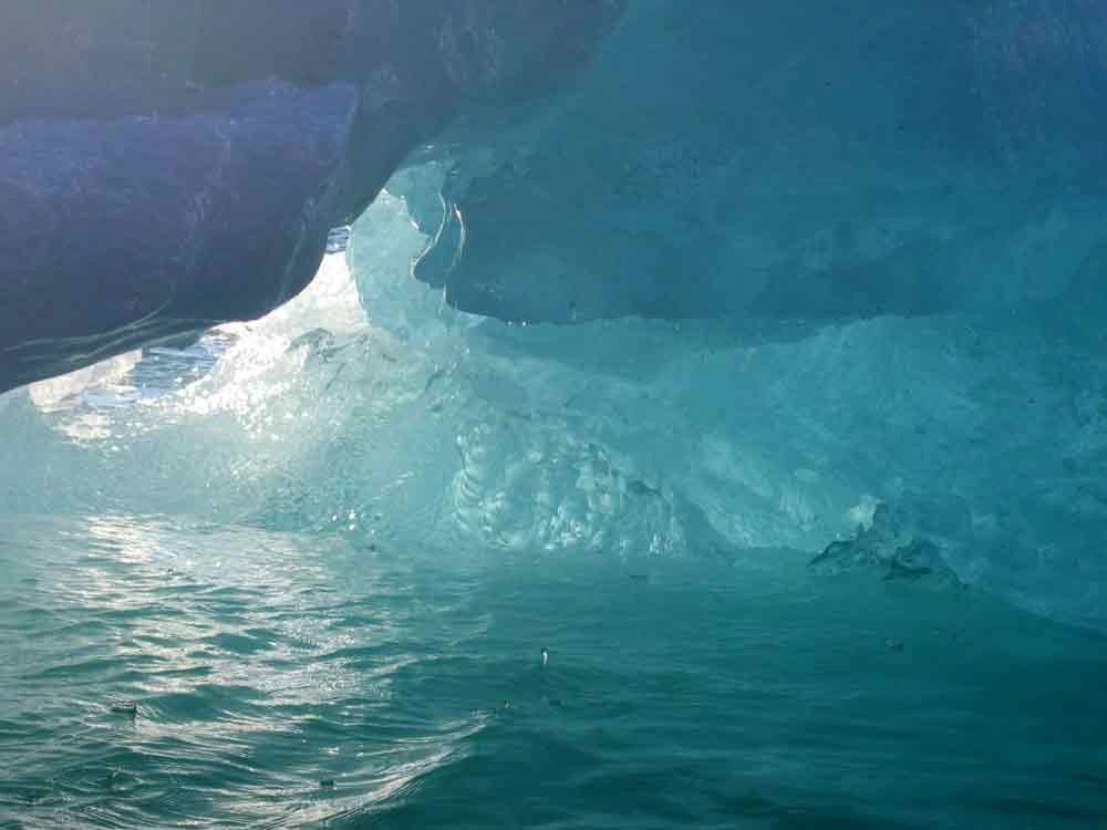 Iceberg close-up