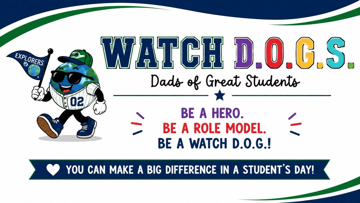 Watch D.O.G.S. encourages dads to be heroes and role models for students.