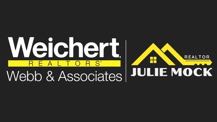 Logo for Weichert Realtors Webb & Associates and Julie Mock Realtor. Best real estate agent Georgia