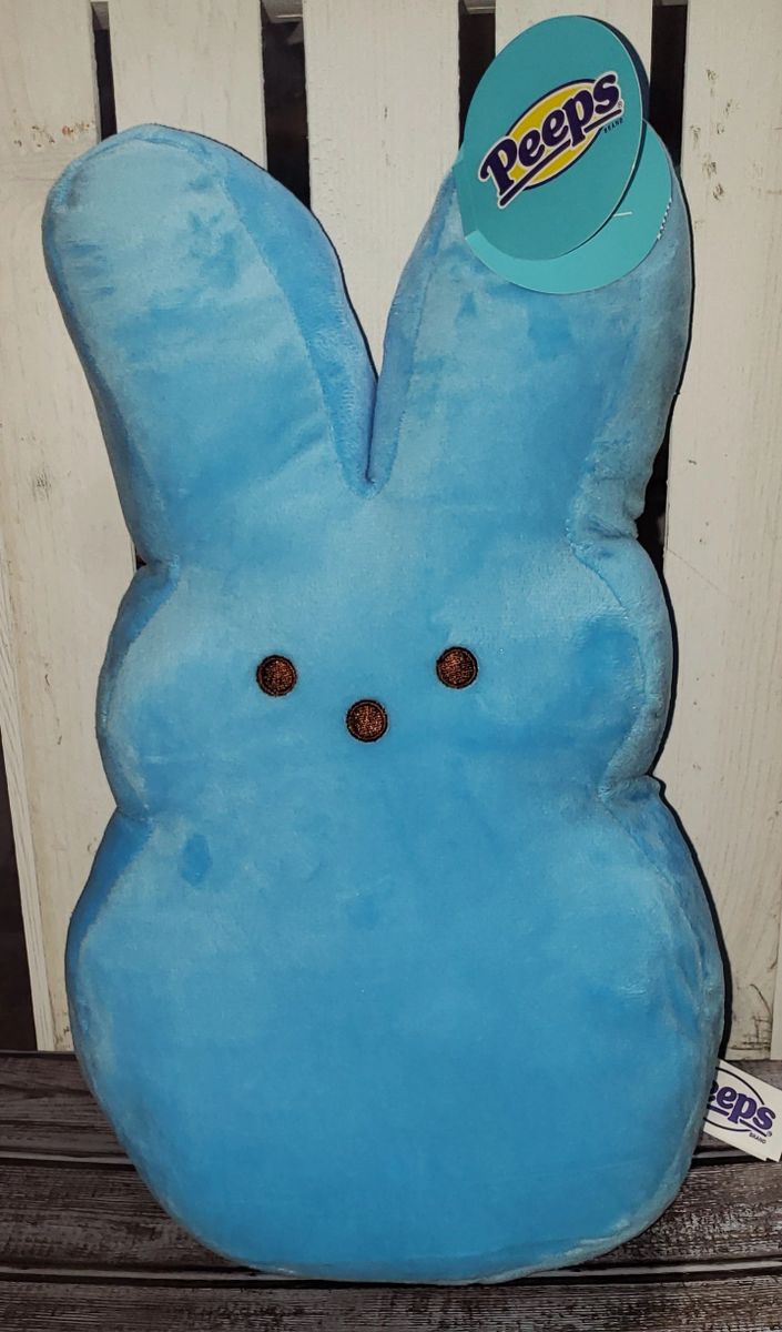 Peeps 15 Blue Bunny Plush