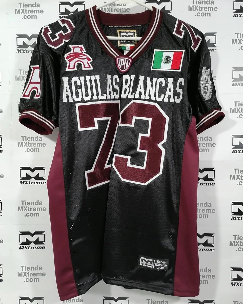 Jersey Aguilas Blancas IPN Negro