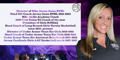Shannon Coyle 
Director and Founder of the Jersey Gemz