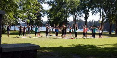 Yoga in clear lake manitoba