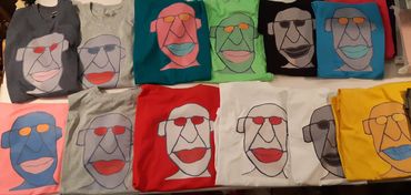 Otto t-shirts limited editions, locally printed.