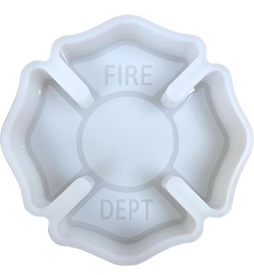 Fire department shield badge freshie mold