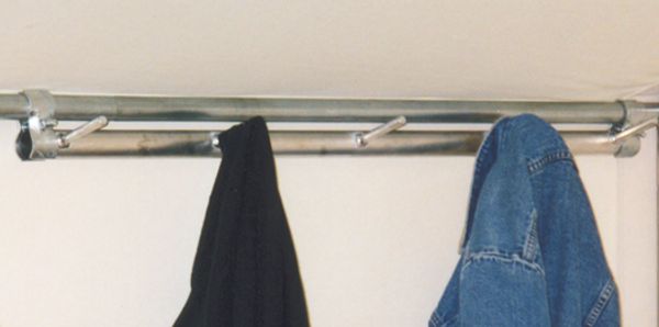 clothing rack for tent