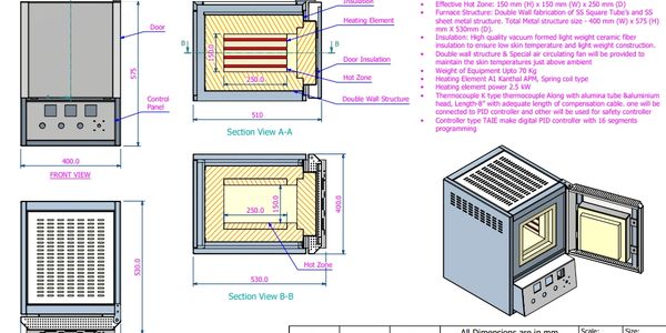 High Temperature Muffle Furnaces