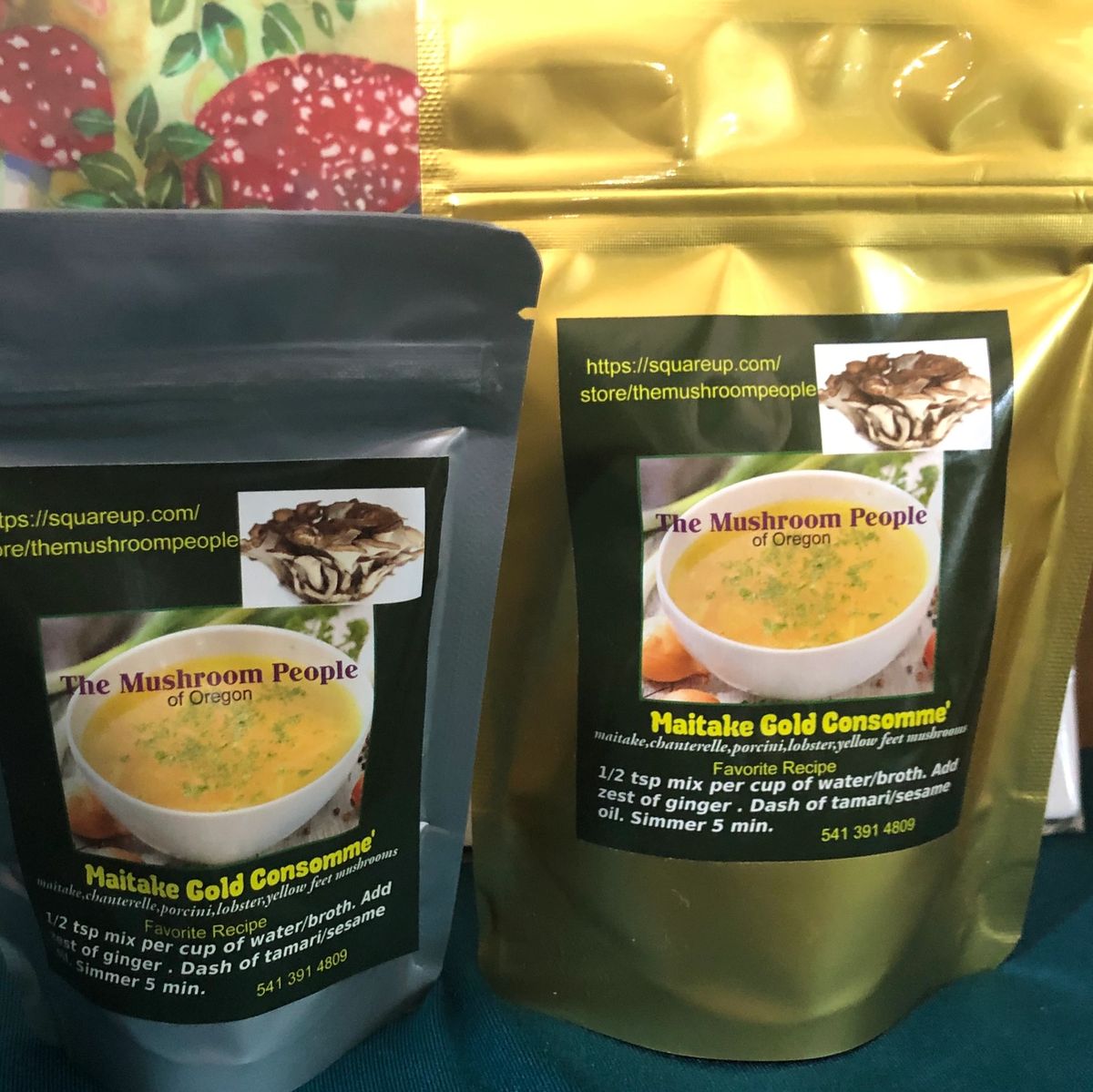 MAITAKE GOLD CONSOMME