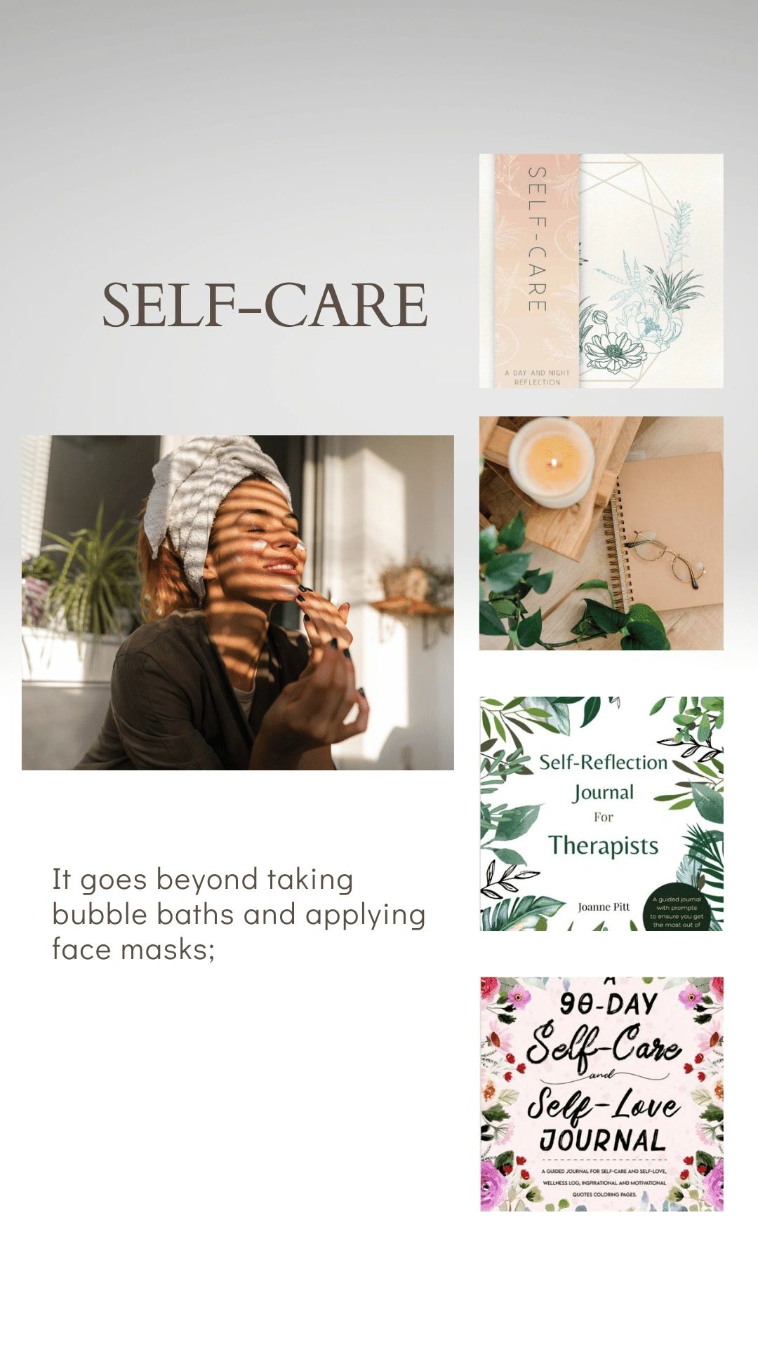 THE IMPORTANCE OF SELF-CARE, AND THE REASONS WE SHOULDN'T IGNORE