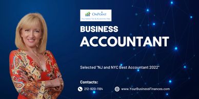 Accountant in New York and NJ specializing in income tax filing for businesses. NYC / NJ 