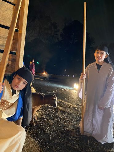 Behind the scenes at the Live Nativity 2021