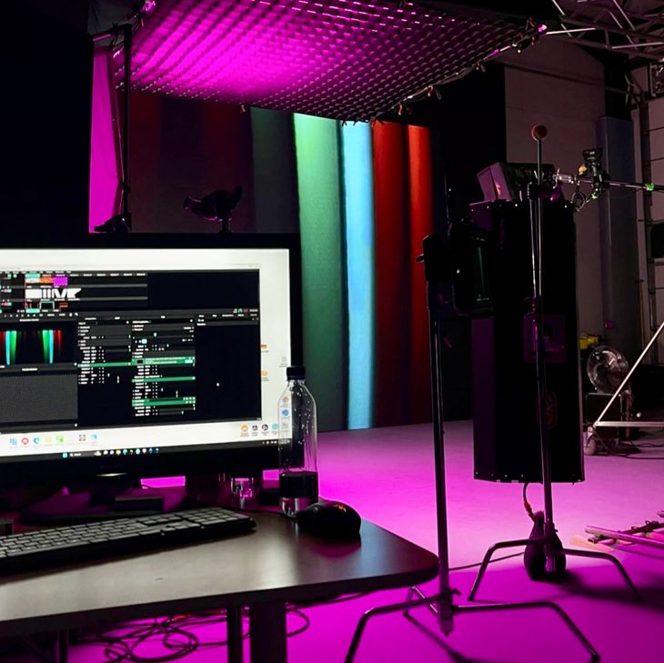 Virtual production render setup