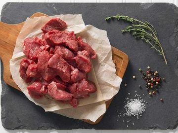 Beef Stir-fry strips with spices. Born & reared in Malpas.