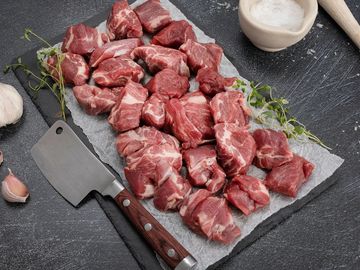 Diced Lamb