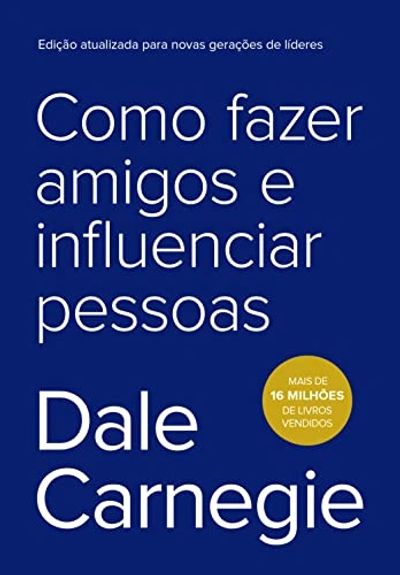 Capa do livro Como Fazer Amigos e Influenciar as Pessoas.