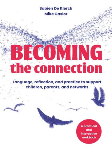 Cover of 'Becoming the Connection' workbook with birds and bold red title.