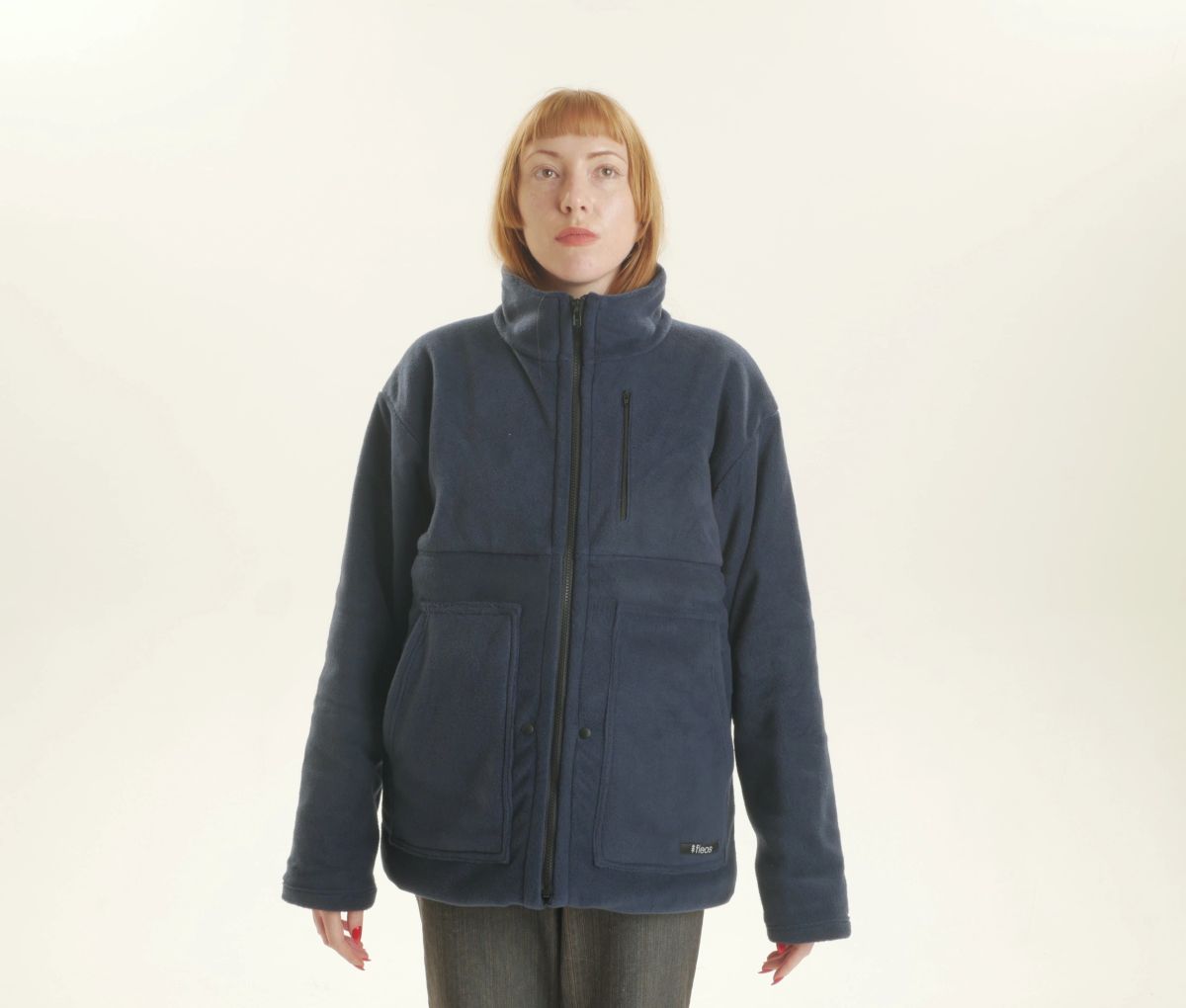 Navy 3-in-1 Transformable Fleece Jacket