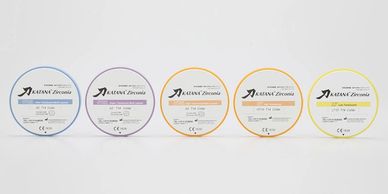 Katana Zirconia. we are Dentsply sirona cerec certified dental Laboratory. We use the best high-qual