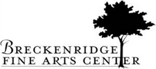 Logo of Breckenridge Fine Arts Center with a tree silhouette.
