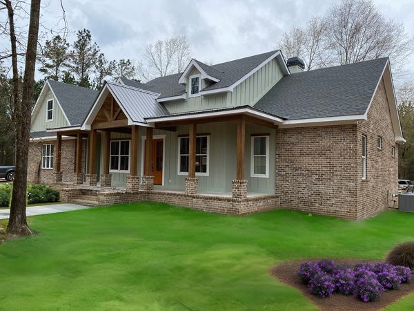 Custom Home Built by Hamrick Contruction, LLC in Middle Georgia