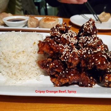 Crispy Orange Beef** 