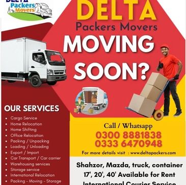 packers and movers pakistan