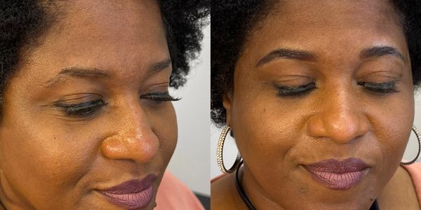 Powder Brow Before and After