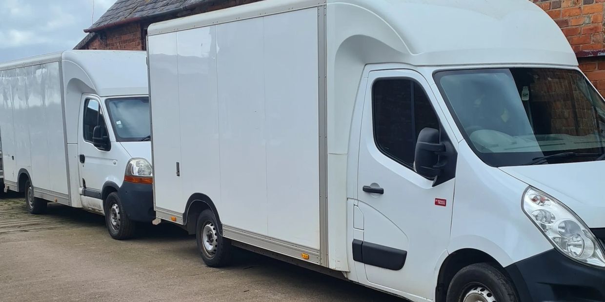 TWO RENAULT VANS 