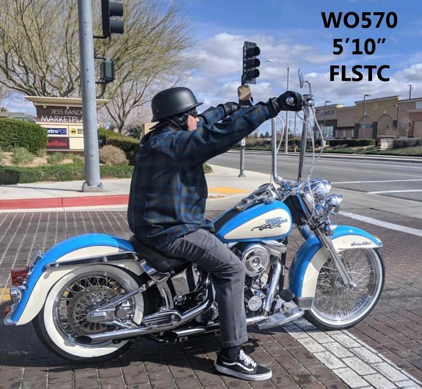 定期入れの フルールYahoo 店Wild 1 Chubby Drag Handlebar With Riser 6 Inch Chrome