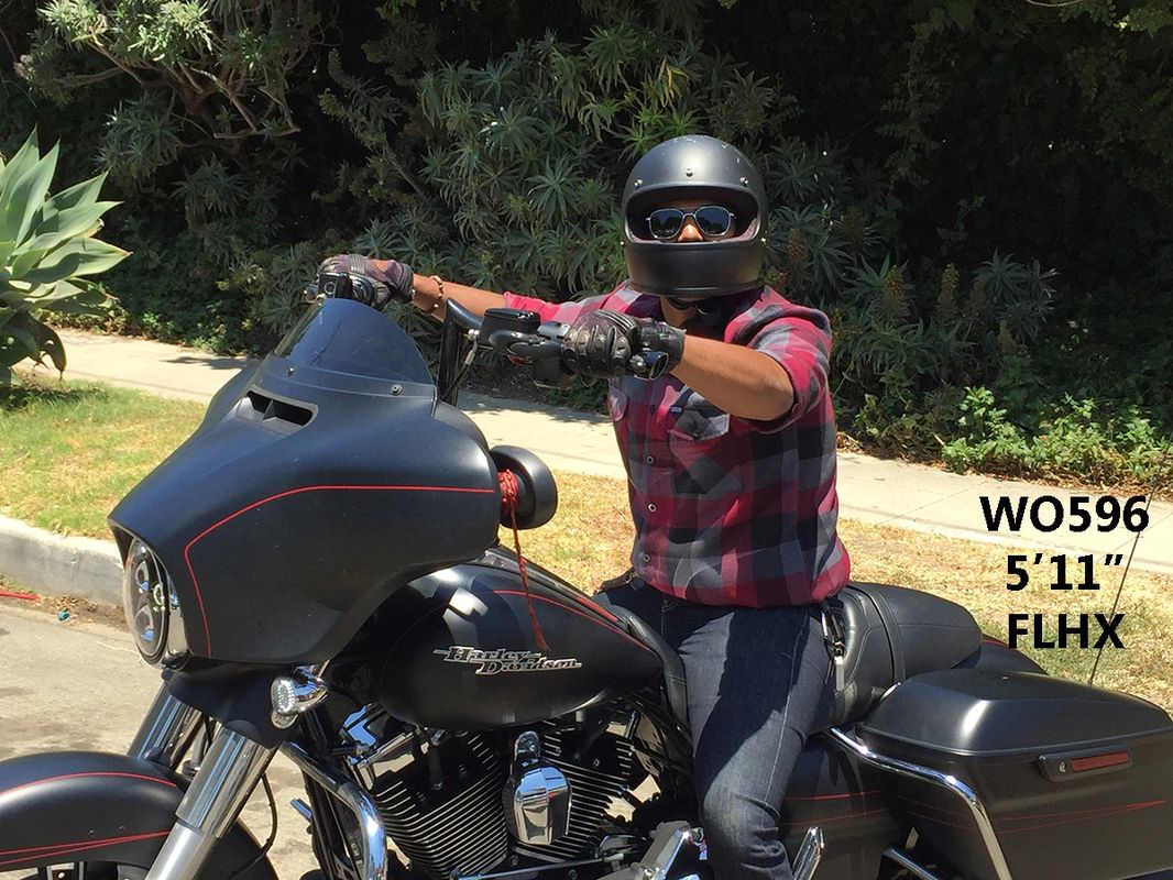 数量限定価格!! 輸入市場オンラインストアWild 1 Chubby 4" Chrome WO509 16" Ape Hanger Bar