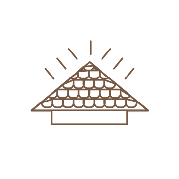 Remodelling Icon showing a picture of a house's roof.