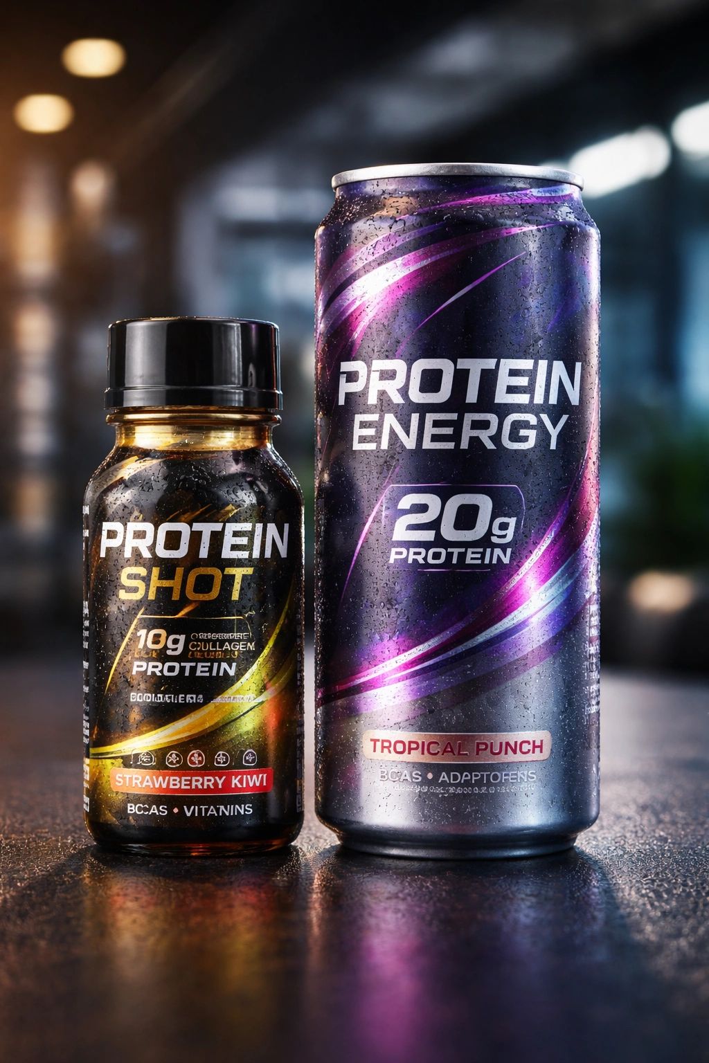 Protein-Infused Shots and Beverages Need A Label That Stands Out