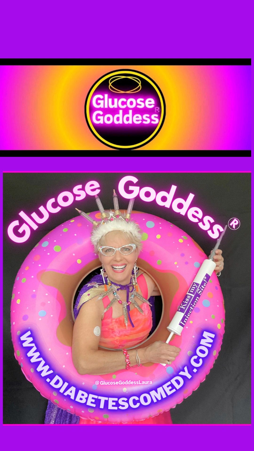 Glucose Goddess Diabetes Comedy 
