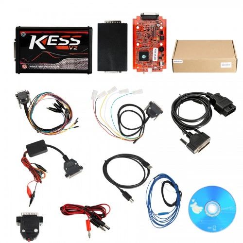 Kess V2 5.017 OBD2 ECU Programming Tool Kess V5.017 OBD2 KTAG Kit For Cars  Trucks Tractors Programmer Programming Tools