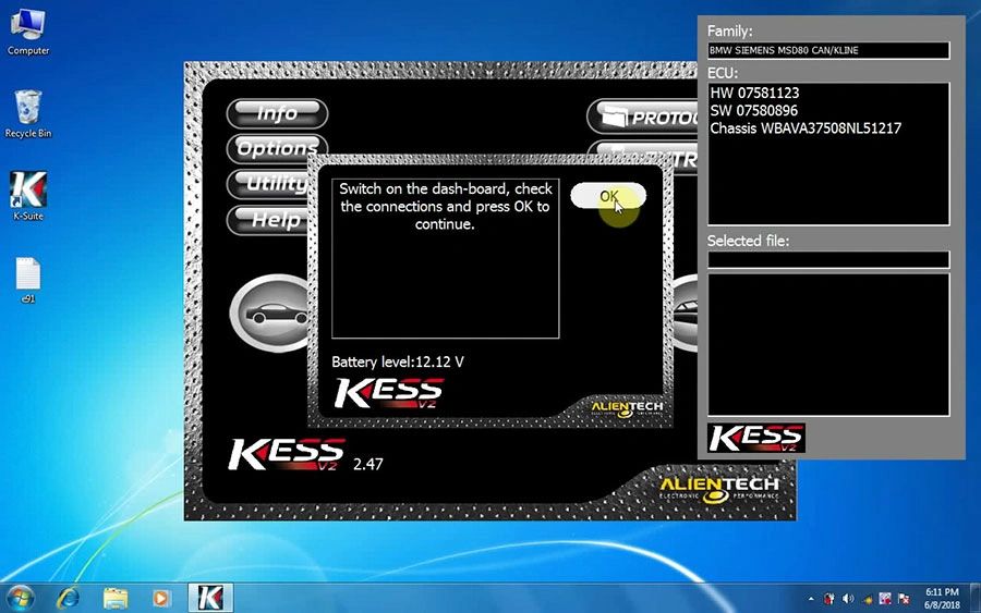 Online Version Kess V5.017 with Red PCB Support 140 Protocol