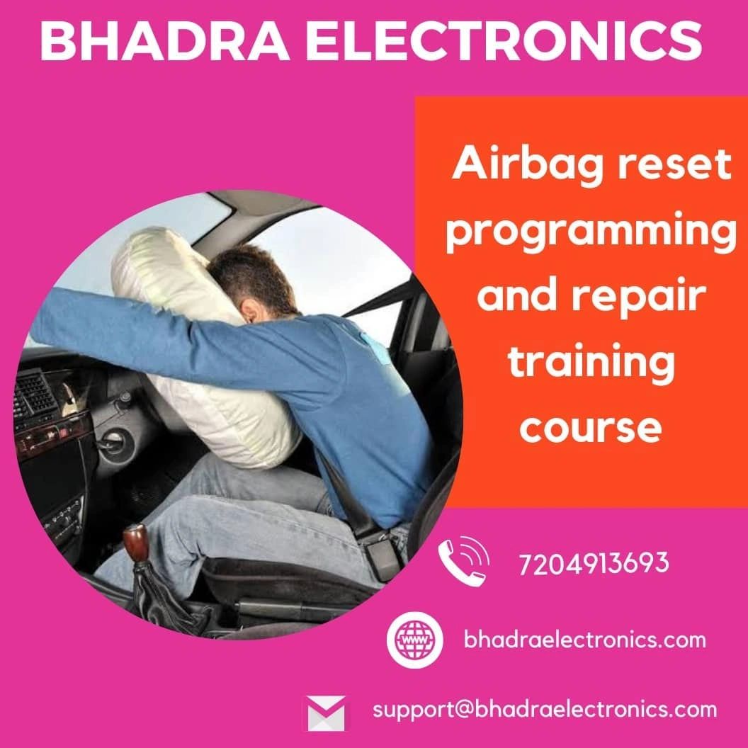 Airbag reset programming and repair training course in India
